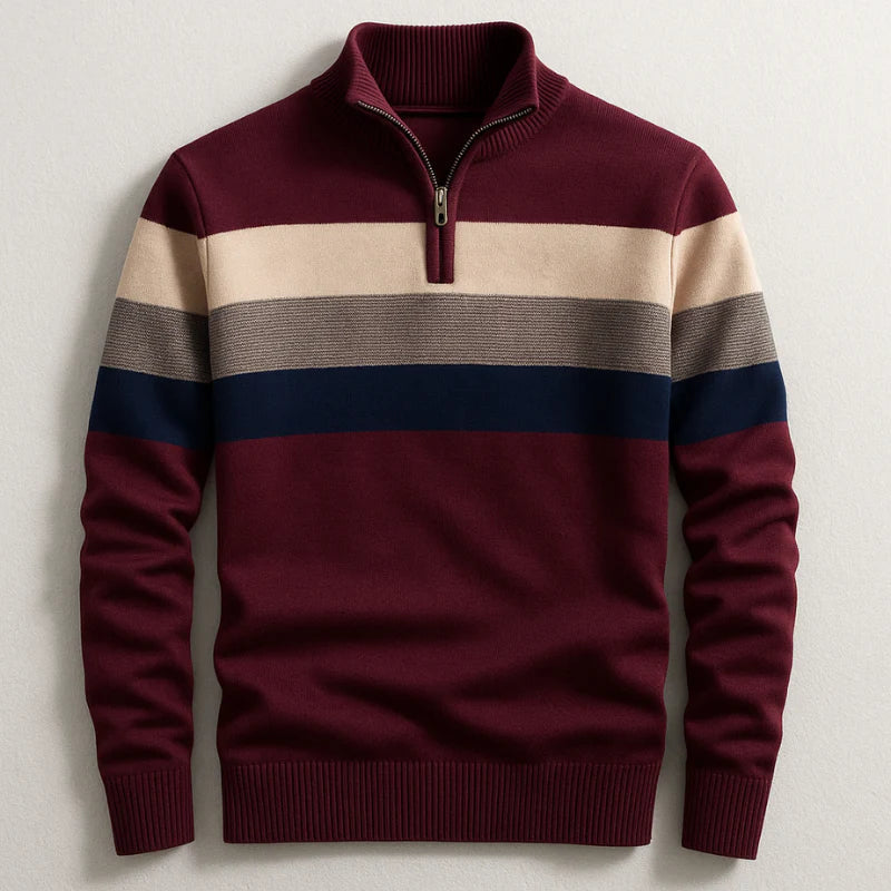 Elston Heritage Sweter z Kapturem na Zamek