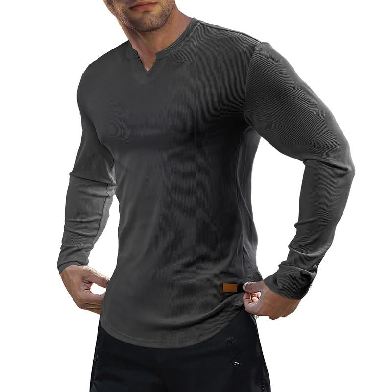 Elias | Sportowy Długi Top Ribbed