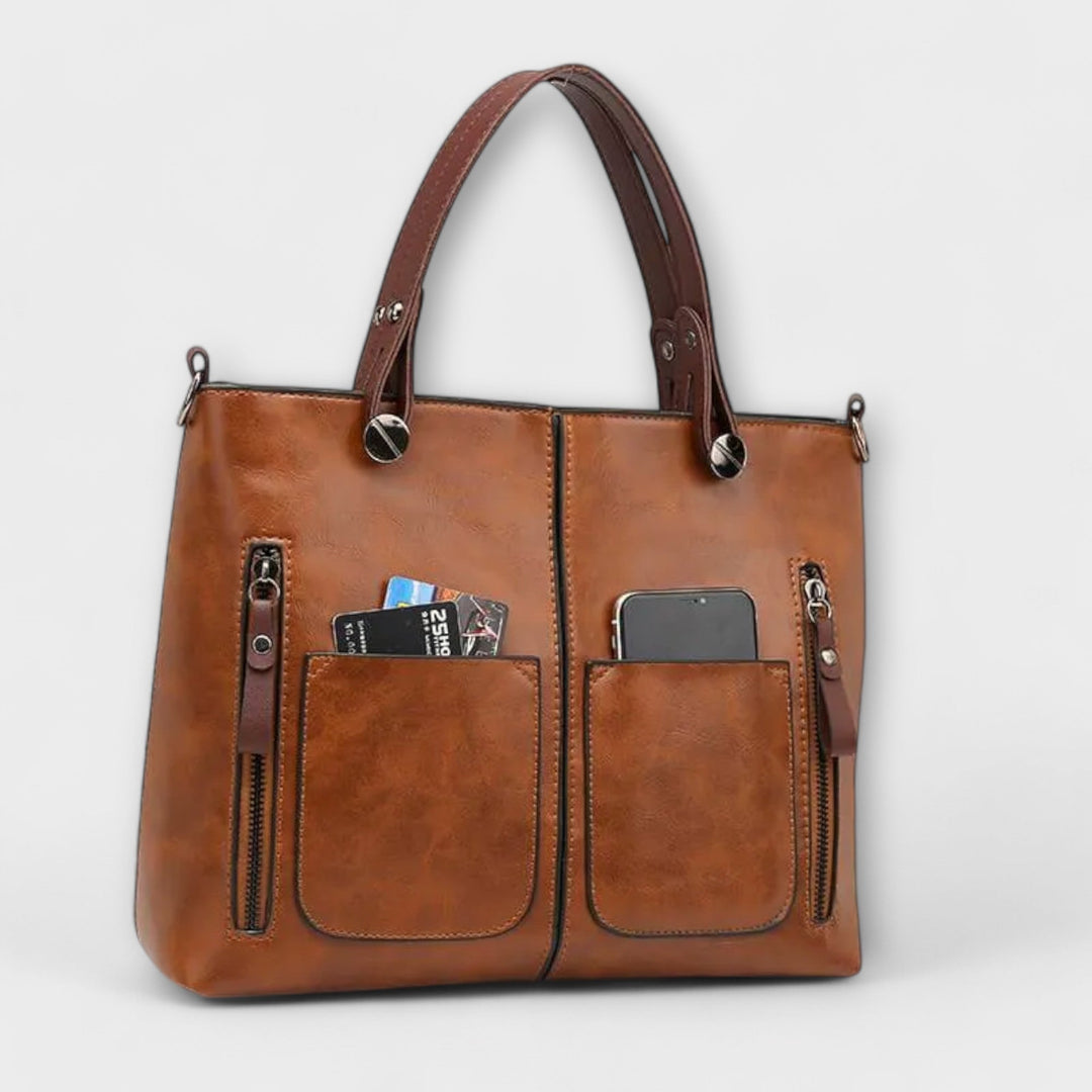 Karolina | Elegancka Skórzana Torba