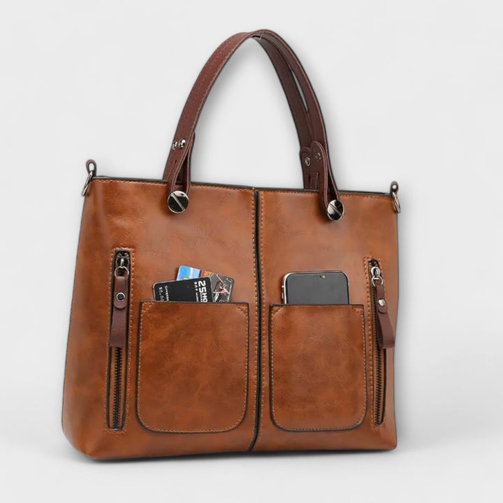 Karolina | Elegancka Skórzana Torba