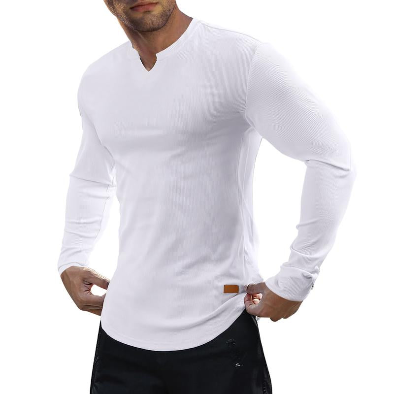 Elias | Sportowy Długi Top Ribbed