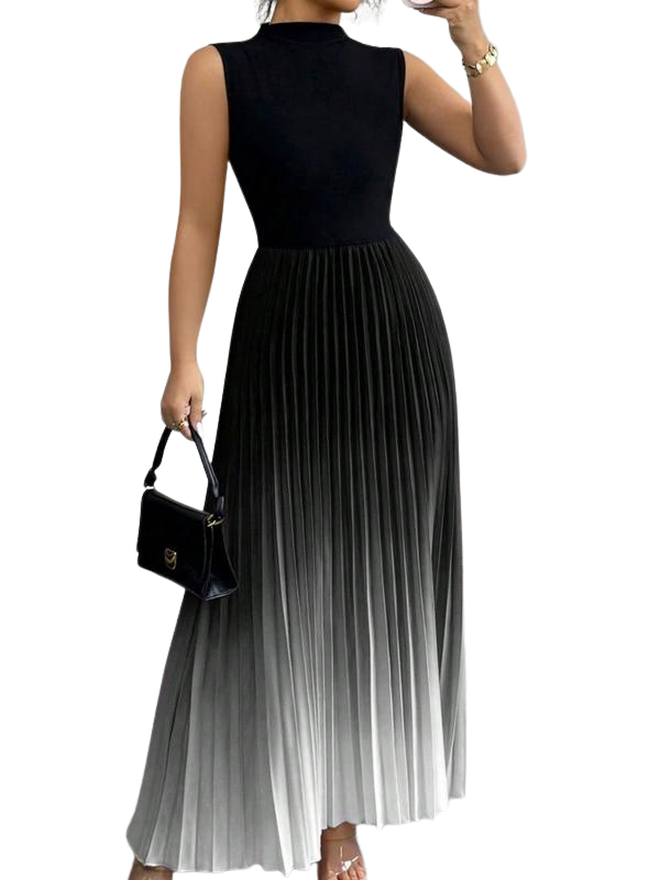 Camille™ – Elegancka Sukienka Wieczorowa bez Rękawów w Ombre