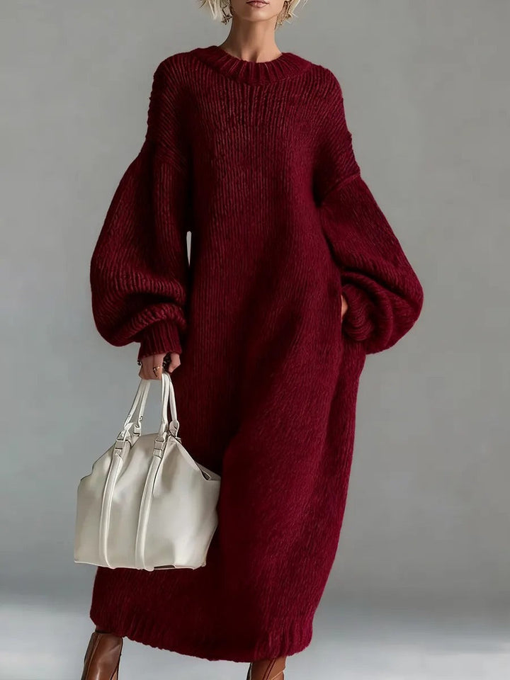 Calista – Elegancka Sukienka Dzianinowa