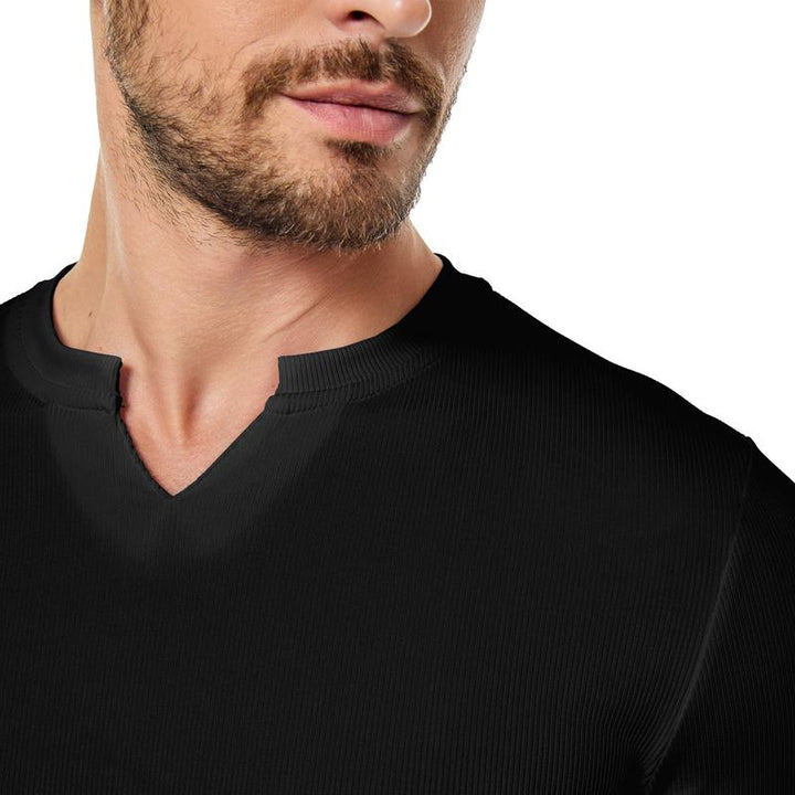 Elias | Sportowy Długi Top Ribbed