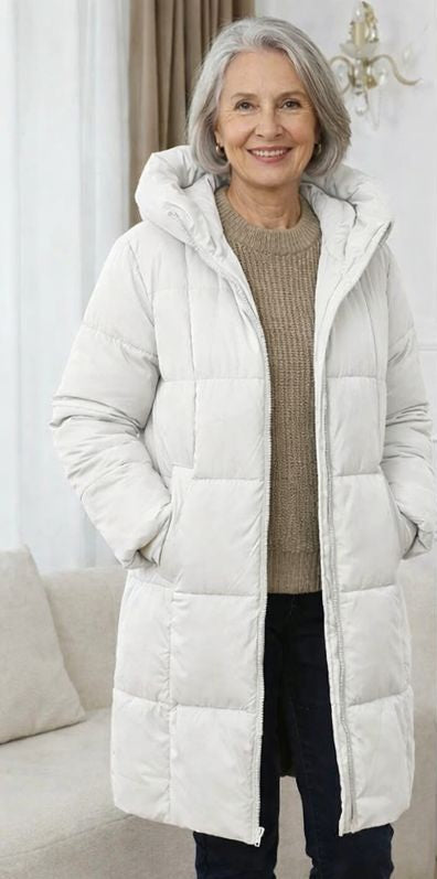 Margot™ | Kurtka puchowa z kapturem z premium izolacją
