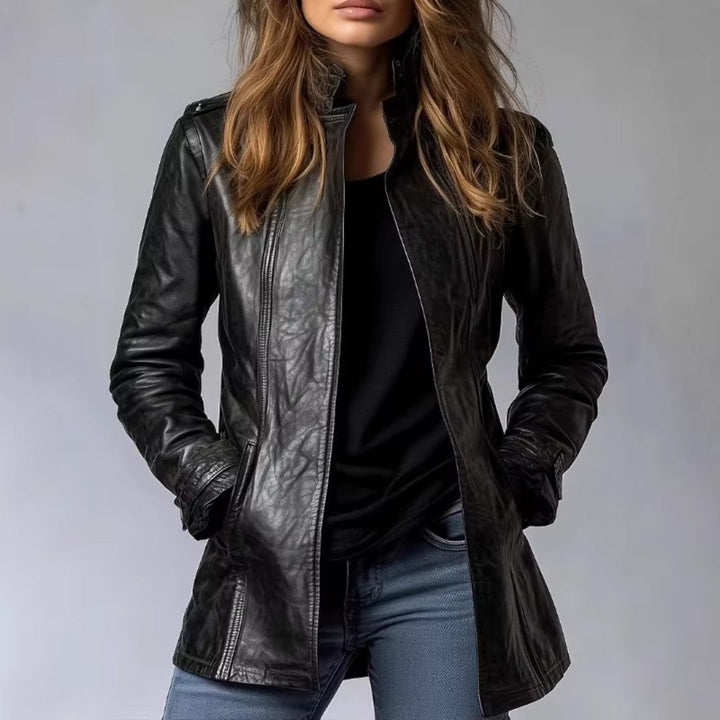 Lena | Casualna Kurtka z Guzikami
