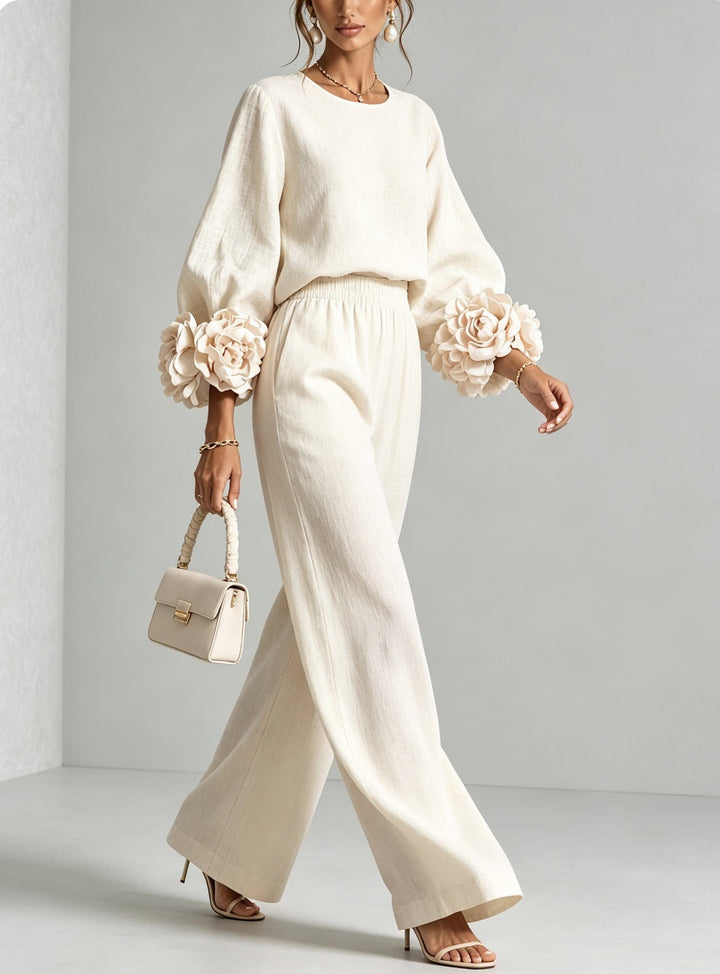 ROSALIE | FLORALNY ZESTAW DWUCZĘŚCIOWY