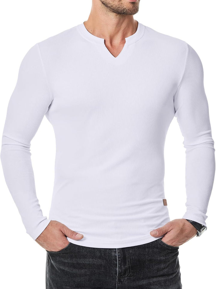 Elias | Sportowy Długi Top Ribbed