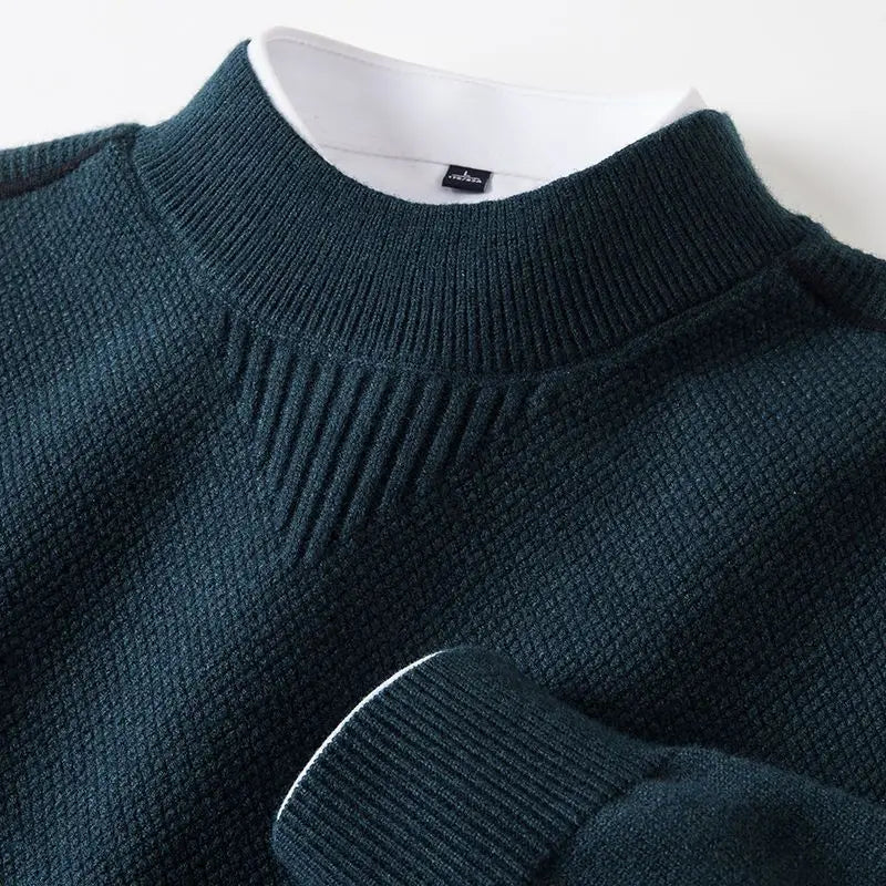 Sweter Harriden z żakardu