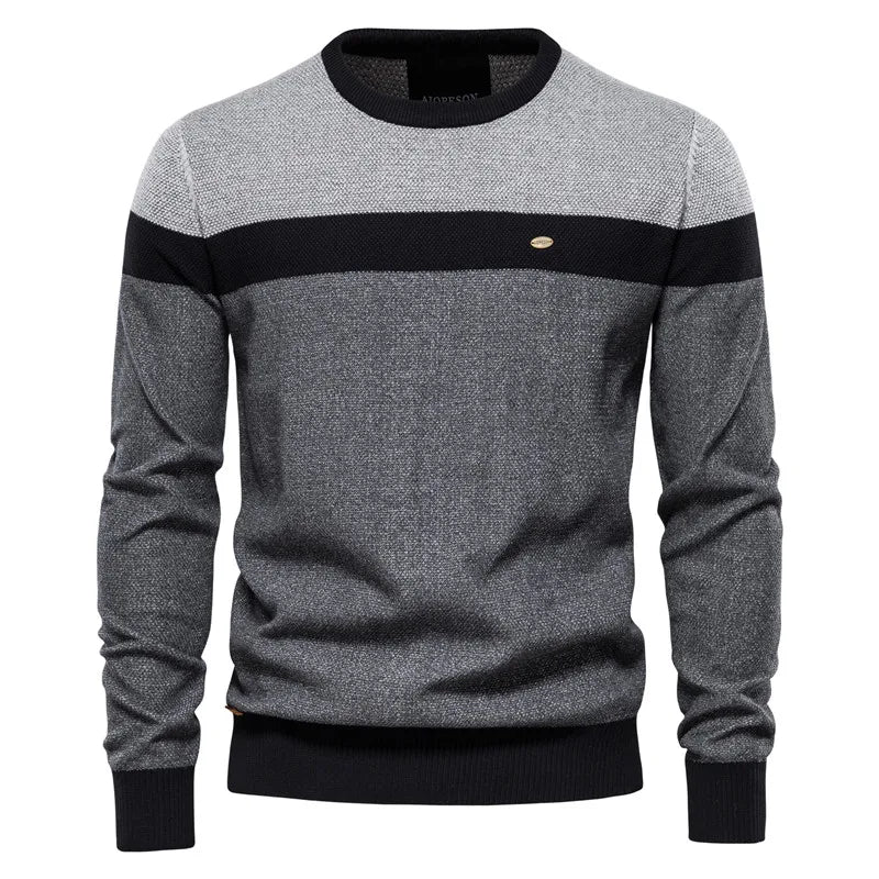Norwin™ Męski Sweter z Okrągłym Dekoltem