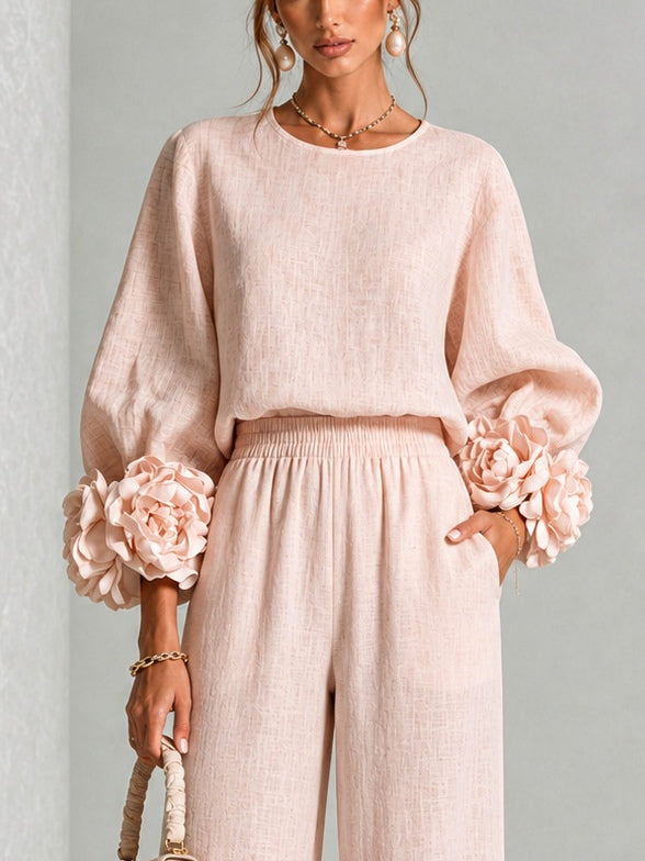 ROSALIE | FLORALNY ZESTAW DWUCZĘŚCIOWY