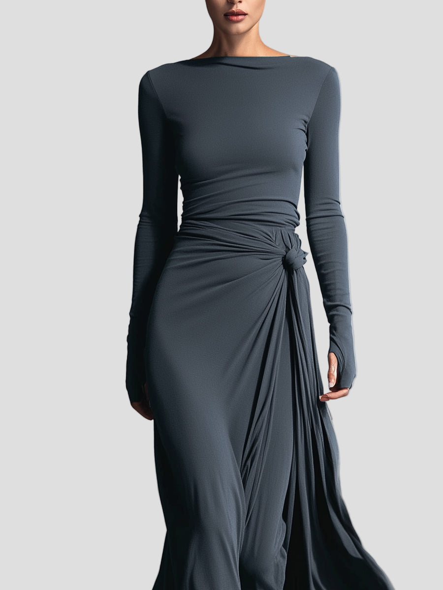 Elara™ Elegancka Sukienka Maxi