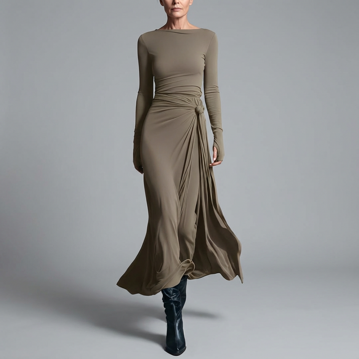 Elara™ Elegancka Sukienka Maxi