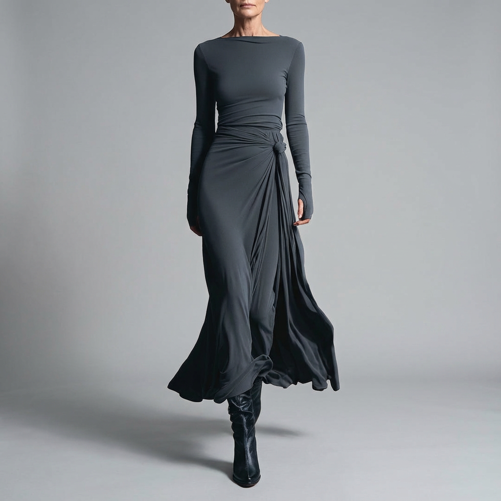 Elara™ Elegancka Sukienka Maxi