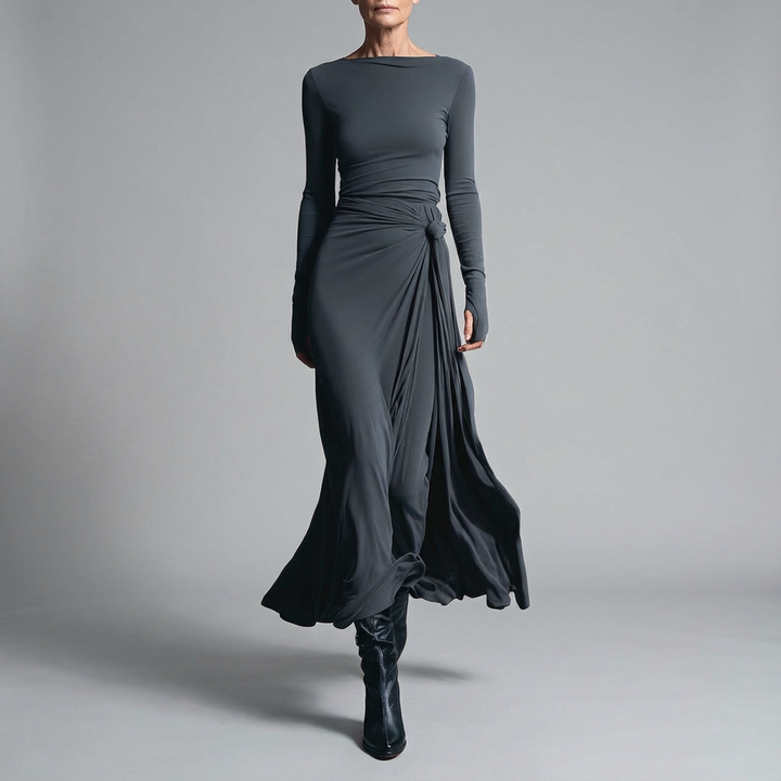 Elara™ Elegancka Sukienka Maxi