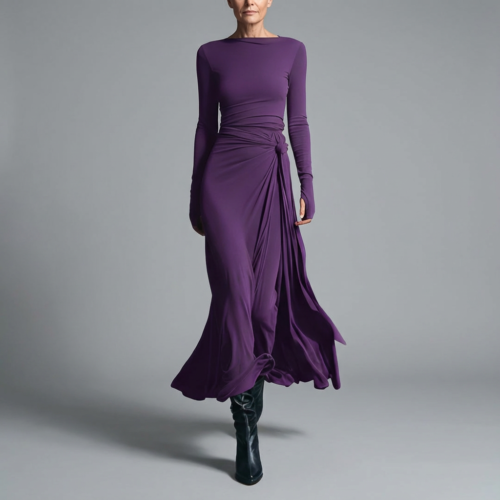 Elara™ Elegancka Sukienka Maxi