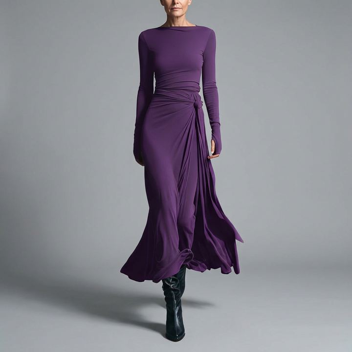 Elara™ Elegancka Sukienka Maxi