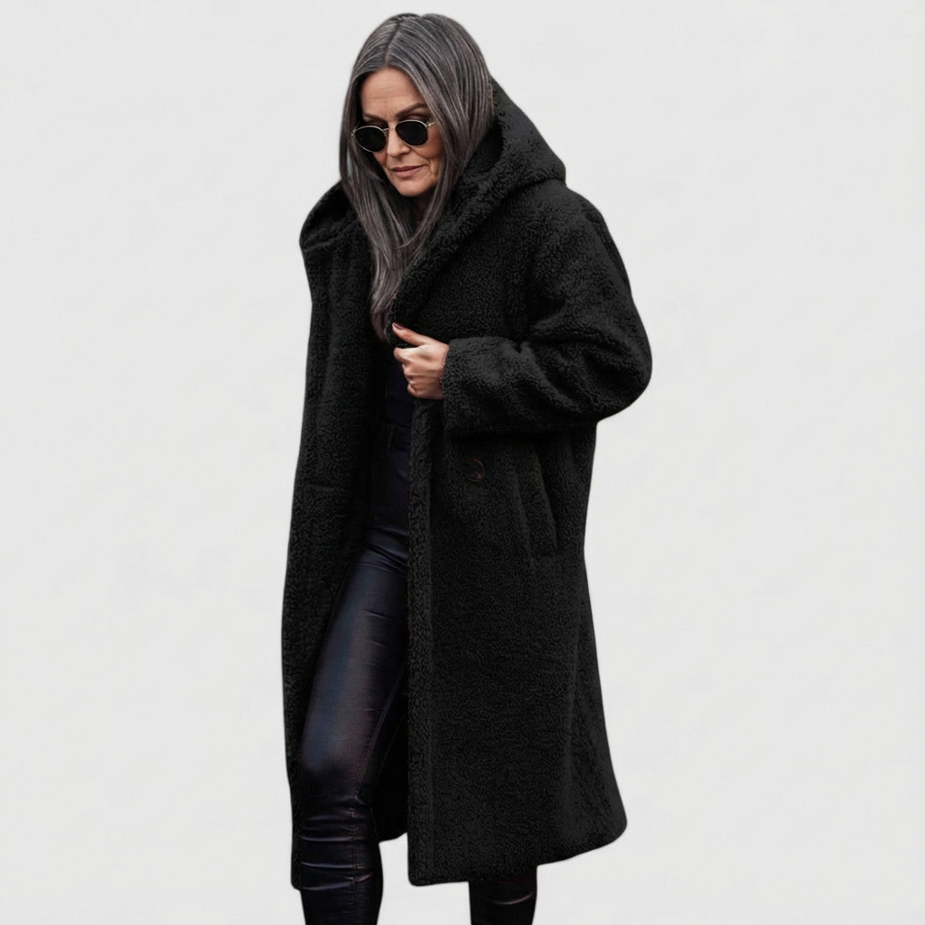 Avery™ | Płaszcz miejski w stylu owczej skóry
