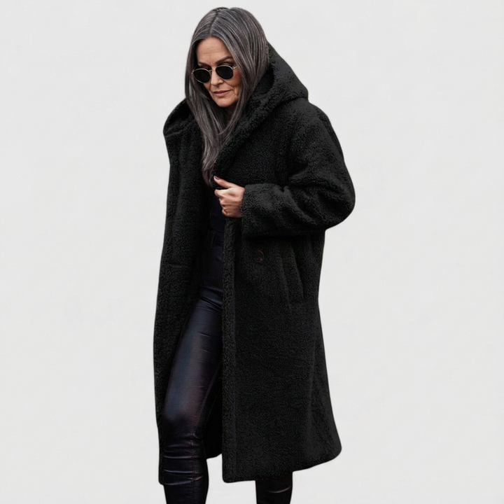 Avery™ | Płaszcz miejski w stylu owczej skóry