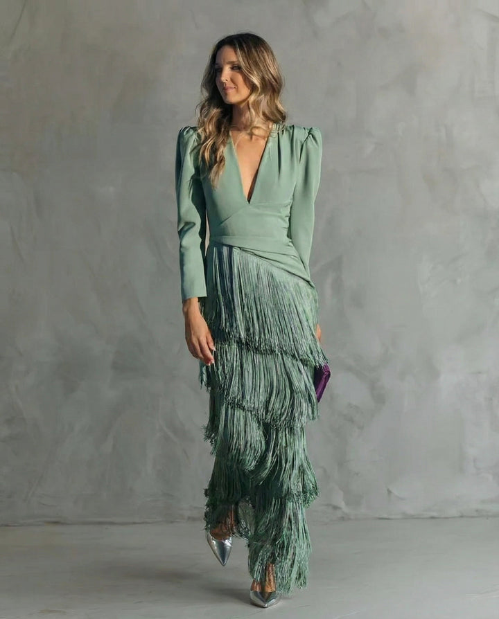 Clara™ | Elegancka Sukienka dla Gościa Weselnego