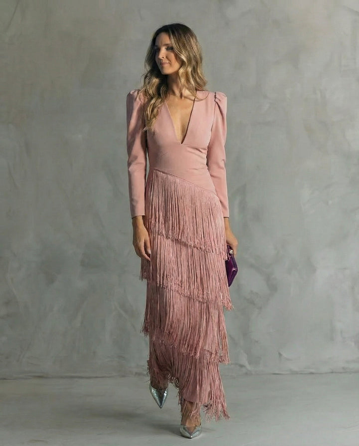 Clara™ | Elegancka Sukienka dla Gościa Weselnego